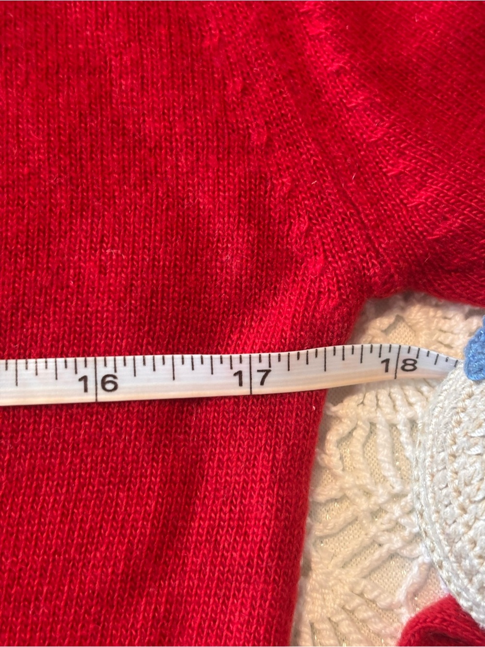 VINTAGE PRINGLE OF SCOTLAND 100% CASHMERE RED CARDIGAN 1940’s - Picture 10 of 13